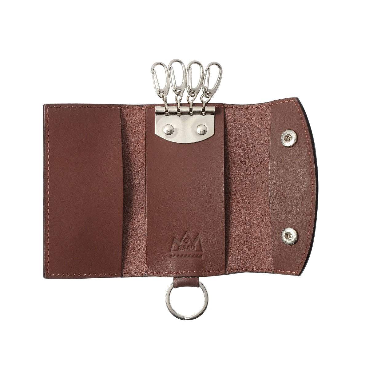 本革レザーキーケース ブラウン サドルレザー｜全てのレザーアイテム