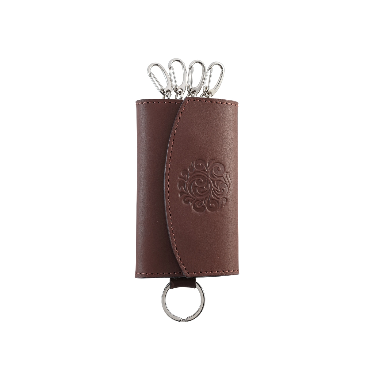 本革レザーキーケース ブラウン サドルレザー｜全てのレザーアイテム