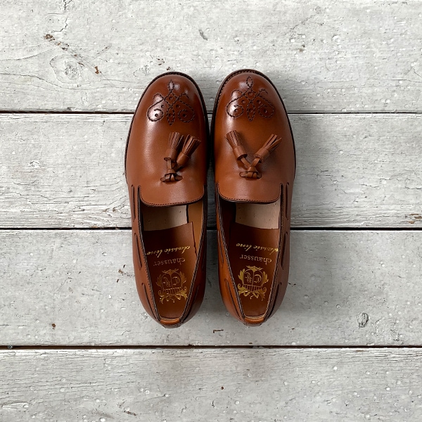 chausser / ショセ タッセルローファー C-7002 BROWN | sai.online.shop