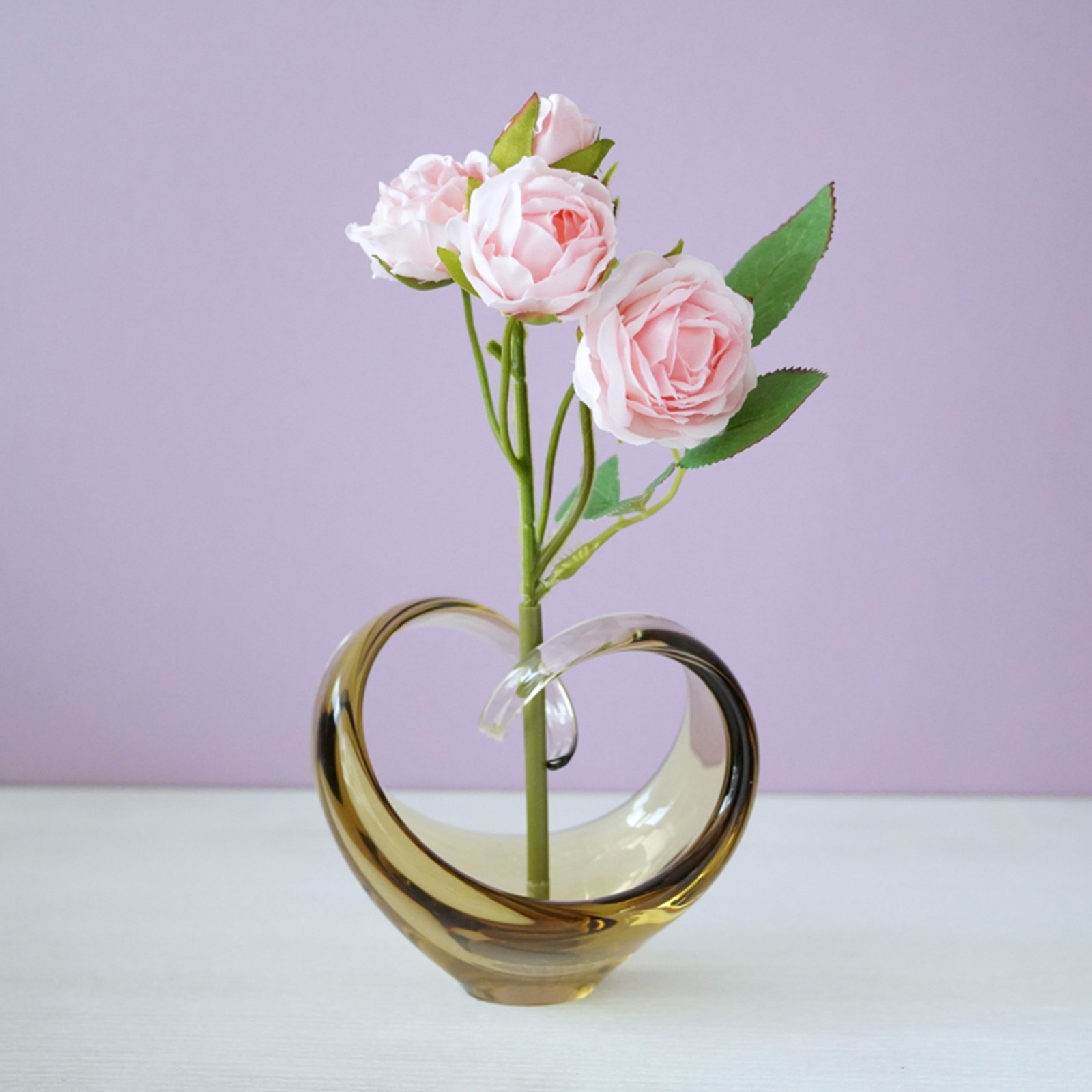 ハートクルヴァ：フラワーベース | 一輪挿し | Sghr