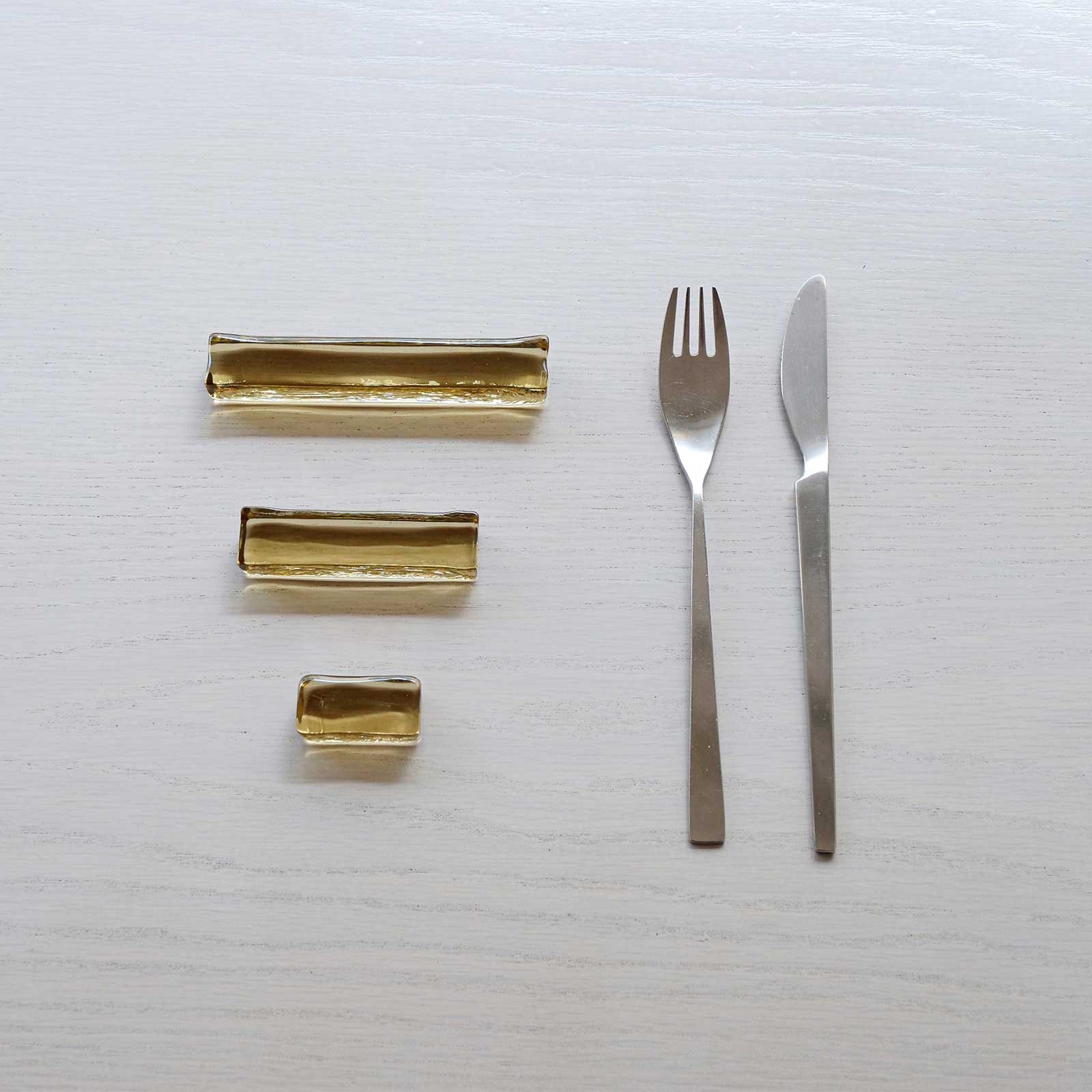 カトラリーレスト：四角 (L) | 箸置き・カトラリーレスト・カトラリー