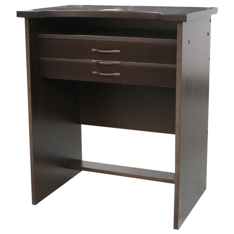 在庫限り/納期未定】小次郎 彫金作業机DX 袖無 ブラウンハードコート