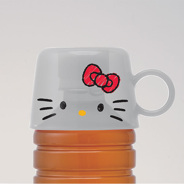 スケーター ペットボトルキャップコップ【ハローキティ フェイス