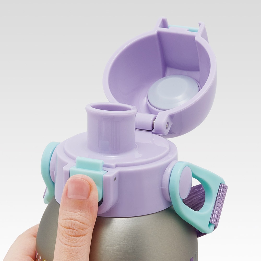 直飲みダイレクトステンレスボトル 600ml カラフルピーチ25