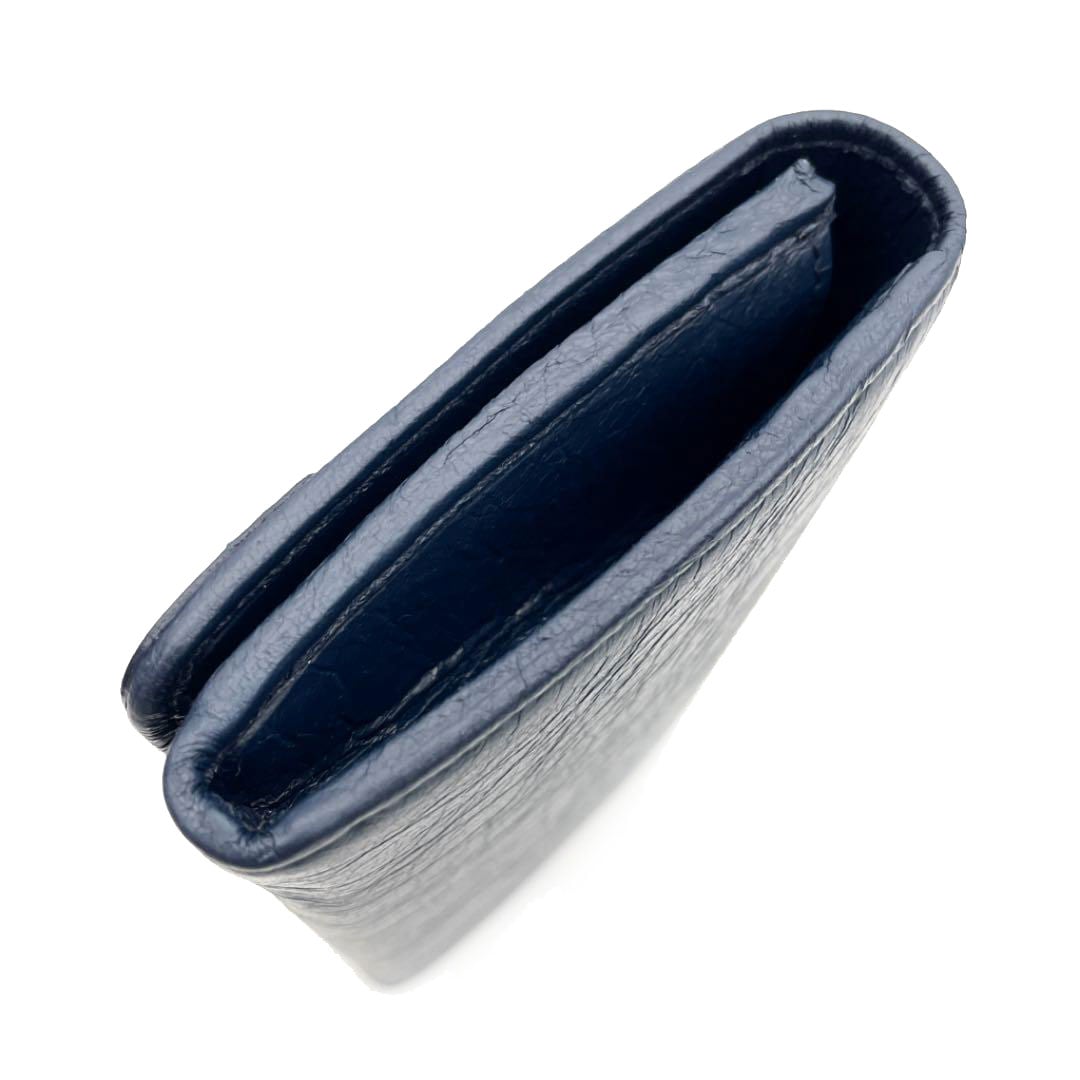 BALENCIAGA バレンシアガ 二つ折り長財布 クラシックマネー レザー