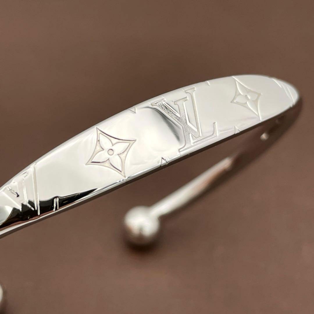 LOUIS VUITTON ルイヴィトン バングル ジョンク・モノグラム Lサイズ