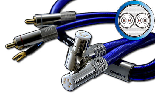 Zonotone 6NTW-6060 Meister /1.5m (RCA) | フォノケーブル | シマムセン