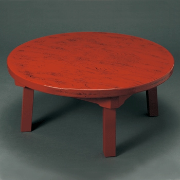 根来塗ちゃぶ台｜漆器の島安【うるわしうるし】根来塗、インテリア