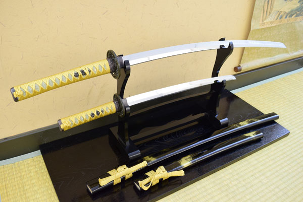 マーブル金 大刀 小刀セット 模造刀｜【公式】模造刀・居合刀の専門店