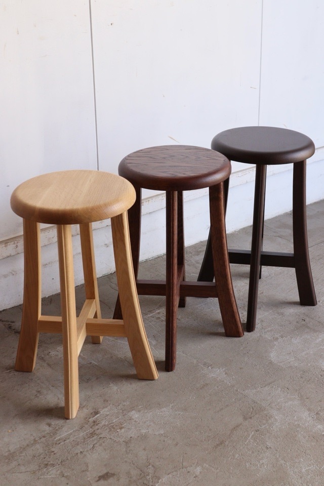 そうすけの丸椅子（曲げ脚） | オリジナル製品 - 古家具古道具 そうすけ