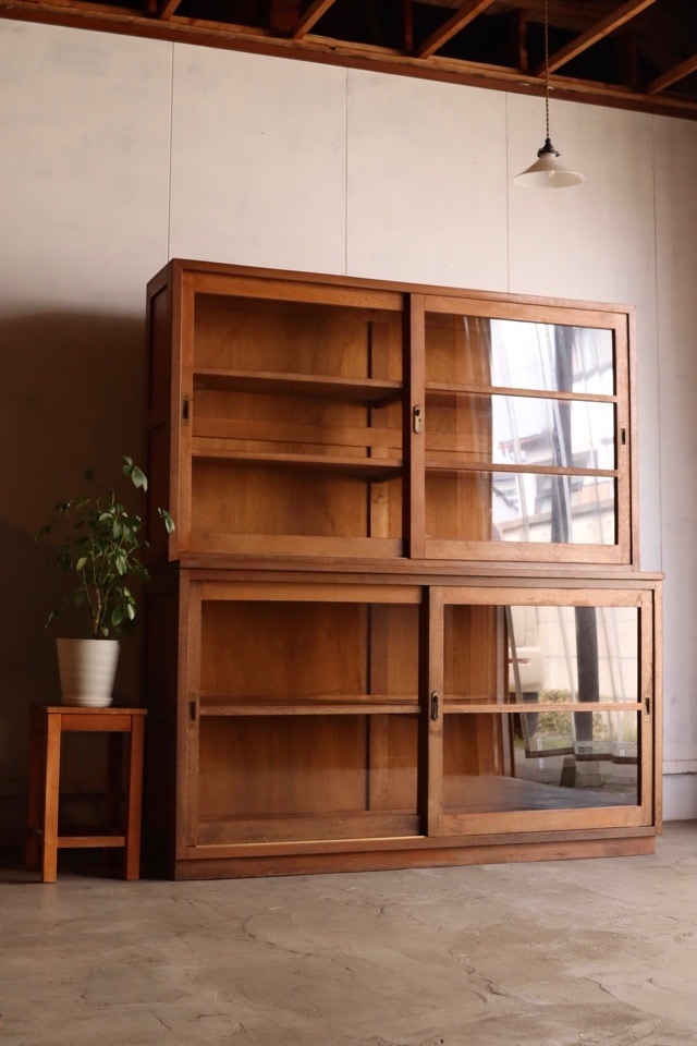 古道具ライク 水箪笥 カウンター 収納 ウォールナット ヴィンテージ