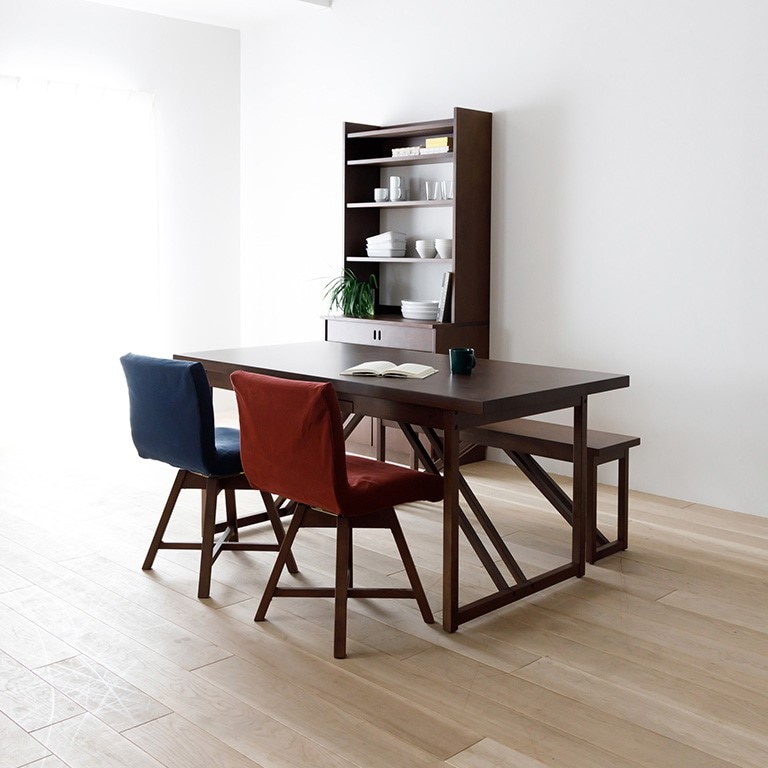 ダイニングテーブル 154 ブラウン TOCCO ｜source公式オンラインショップ