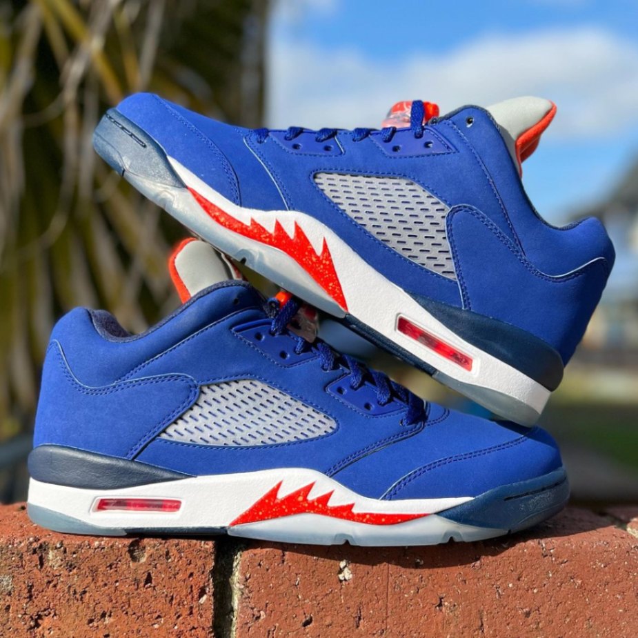 AIR JORDAN 5 RETRO LOW 'KNICKS' エア ジョーダン 5 レトロ