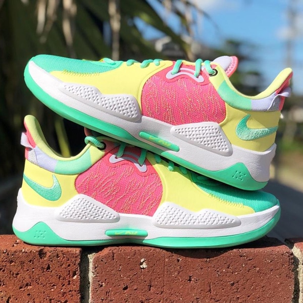 NIKE PG 5 EP 'MULTI GREEN GLOW' ナイキ ポール ジョージ 5 【MEN'S