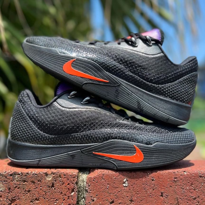 Nike バスケットボールシューズ ブラック/グレー Nike