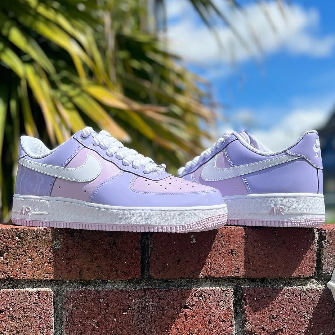 NIKE AIR FORCE 1 LOW 'HYDRANGEAS PATENT' ナイキ エア フォースワン