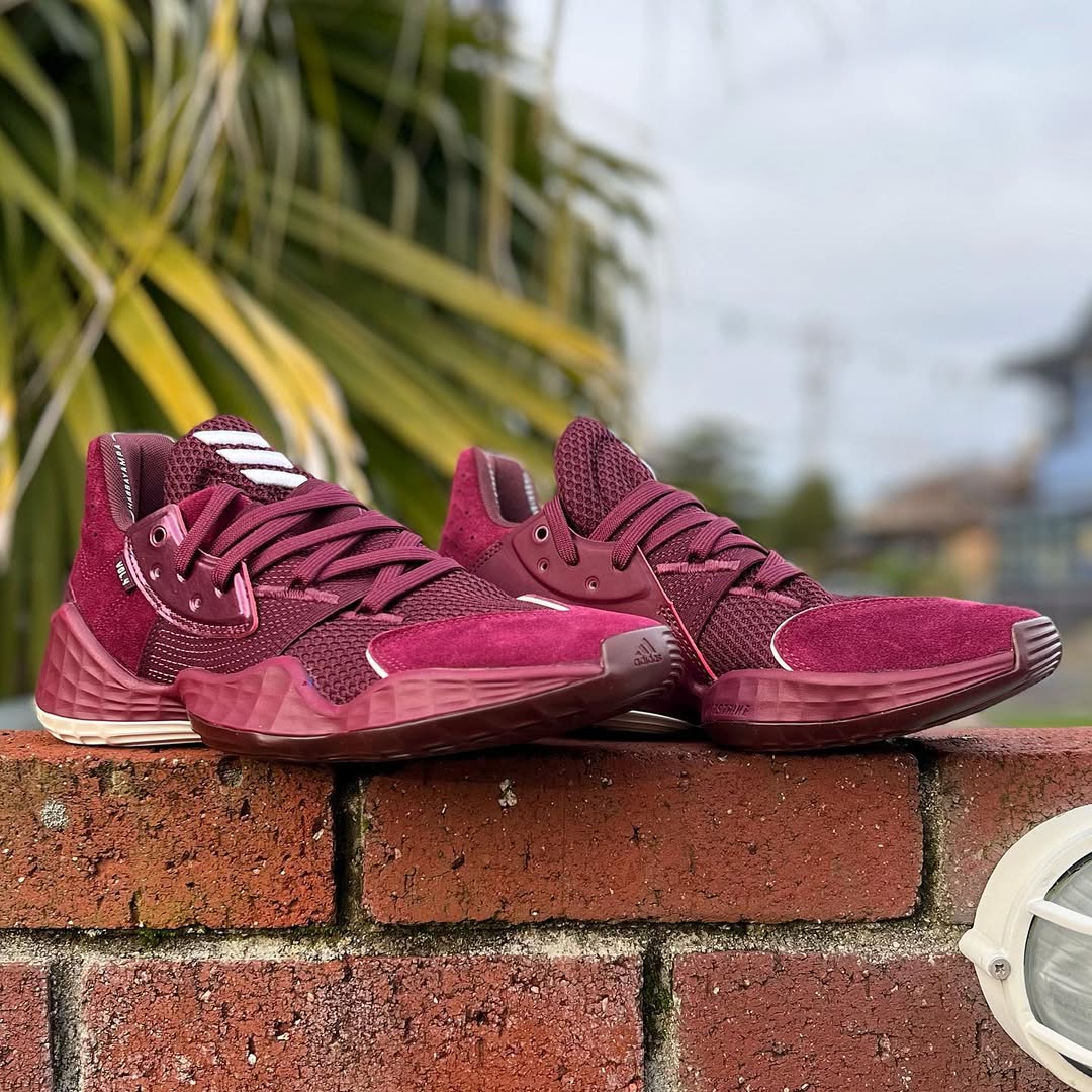 ADIDAS HARDEN VOL.4 'MAROON SUEDE' アディダス ハーデン 4 【MEN'S