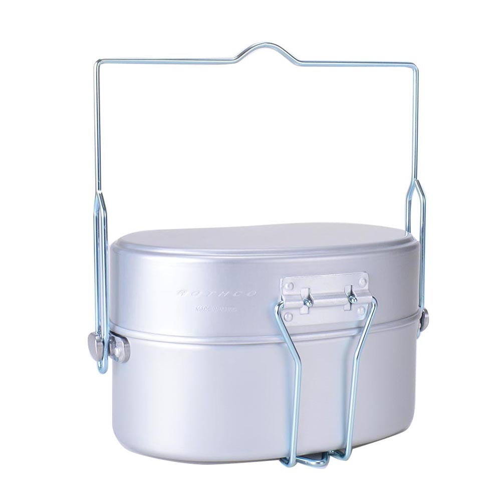 Rothco 戦闘飯盒2型 日本製（塗装無しSILVER）-01 | OUTDOOR GEAR
