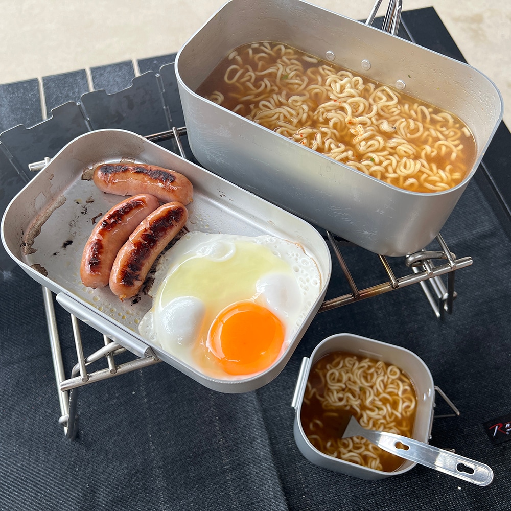 戦闘飯盒3形 日本製（アルマイト色） | OUTDOOR GEAR | SWAN OUTDOORS