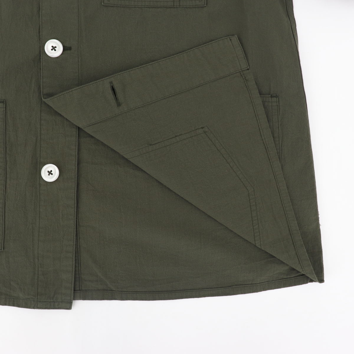 40％OFF】オーガニックコットン カバーオール SL100001 KHAKI (カーキ