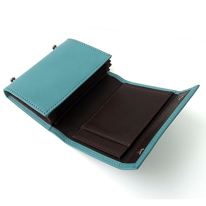 m+ エムピウ MILLEFOGLIE2 Pig surou限定 ターコイズブルーxチョコ