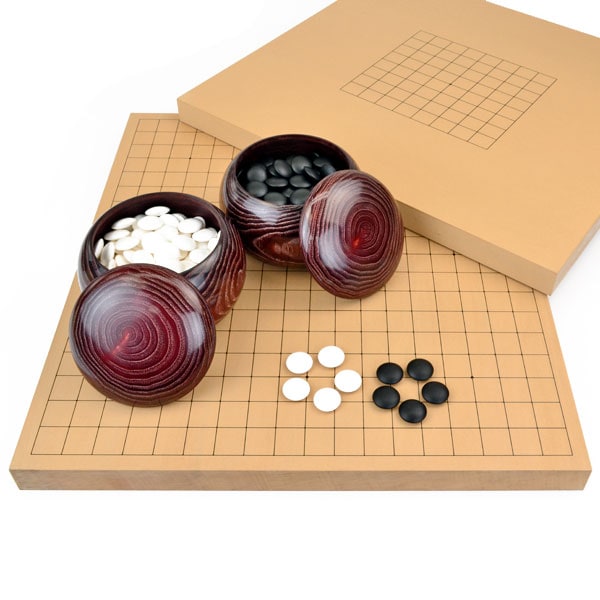 卓上碁盤、本蛤碁石、碁笥 囲碁セット 囲碁セット | 日向碁盤碁石