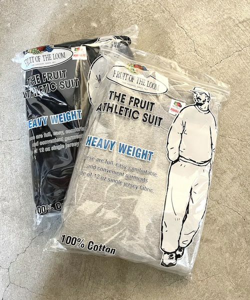 FRUIT OF THE LOOM＞ ATHLETIC SUIT “SUPER HEAVYWEIGHT” (金子恵治