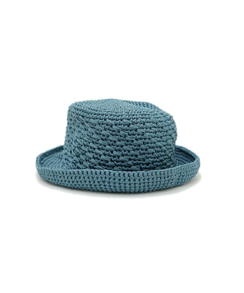 KIJIMA TAKAYUKI＞POLY HAND KNIT BUCKET HAT (KN-251104) | MAKES