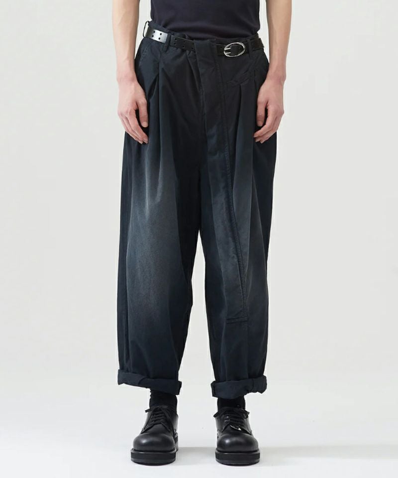 BED J.W. FORD＞Garment-dye parachute Pants | MAKES ONLINE STORE