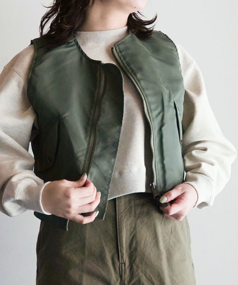 HYKE＞TYPE L-2A VEST | MAKES ONLINE STORE