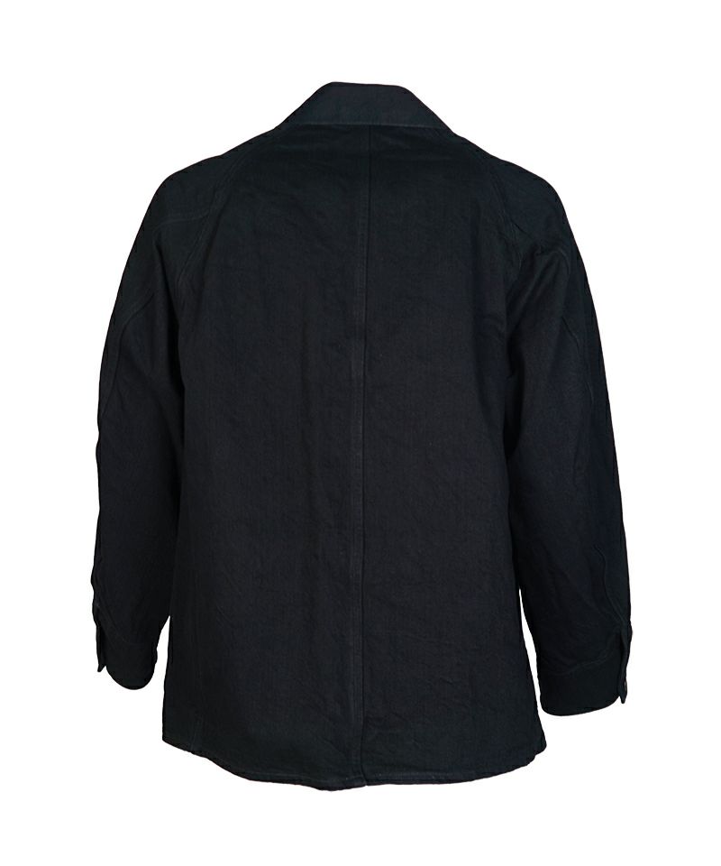 COMOLI＞ブラックデニム ワークジャケット | MAKES ONLINE STORE