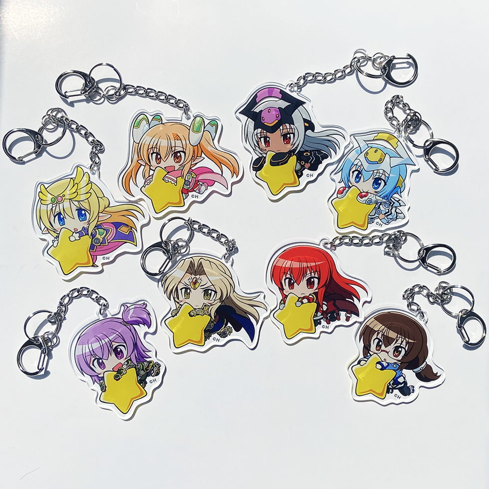 銀河乙女 かぎっ娘キーホルダーアクリルVer.【レベッカ】 | キュイン萌ーる