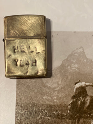 HELL Yeah Zippo – martin mattox