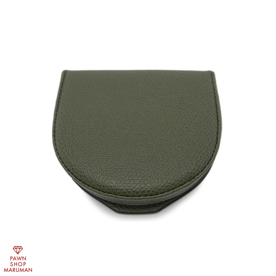 ヴァレクストラ 馬蹄型コインケース VOL89-028 ソフトカーフ グリーン