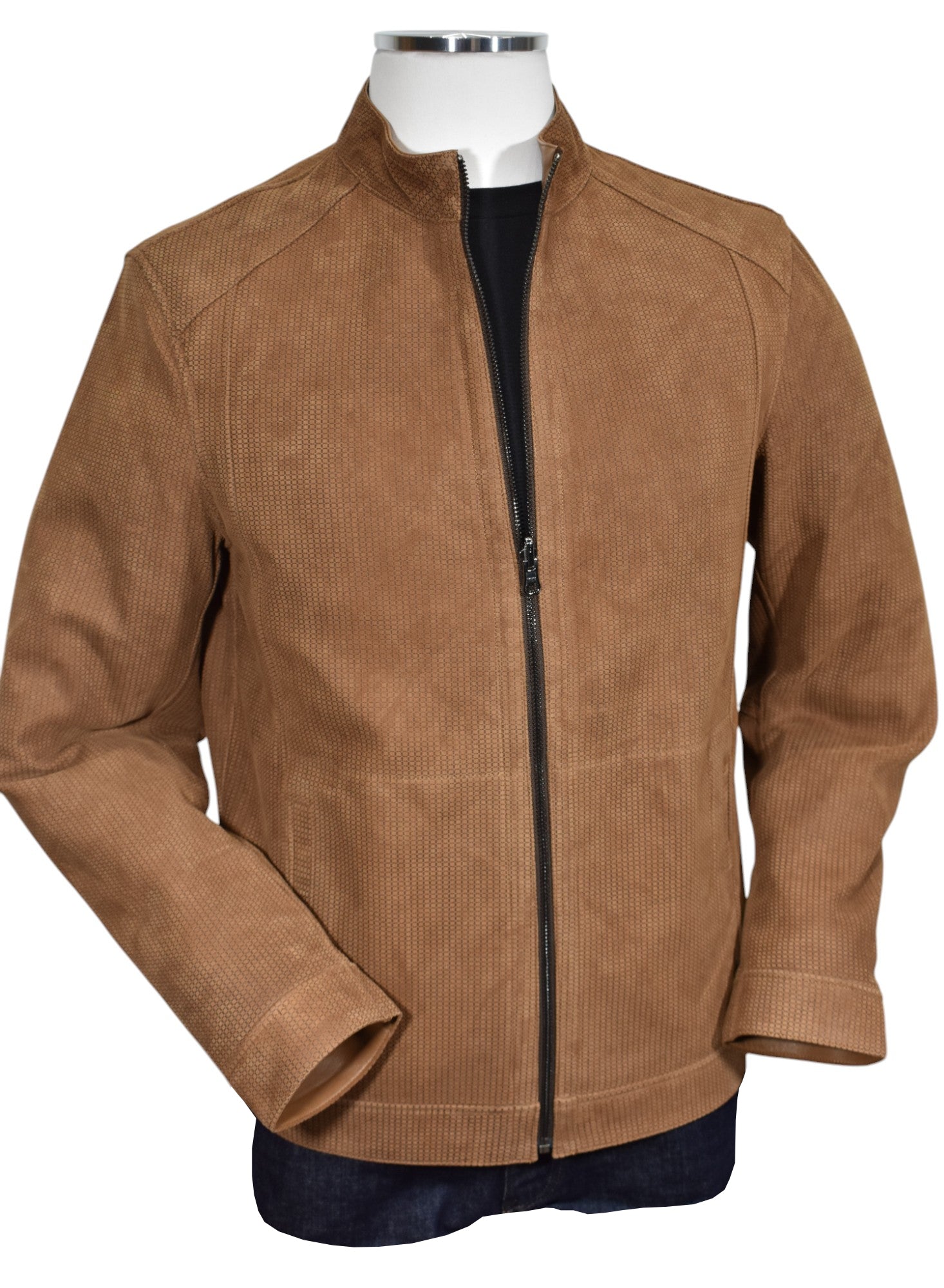 J227 Whiskey Reversible Suede/Leather Amalfi Coat – Marcello Sport