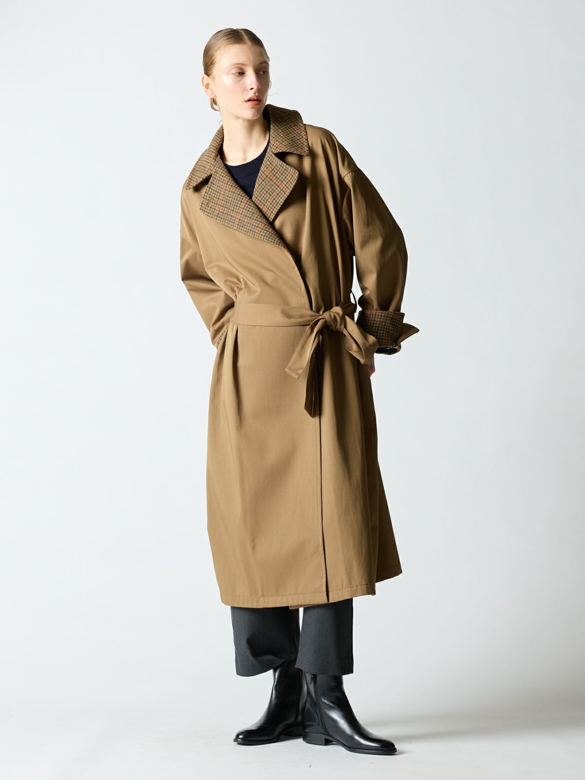 mizuiro ind ワイドロングコート｜ MARcourt ONLINE STORE