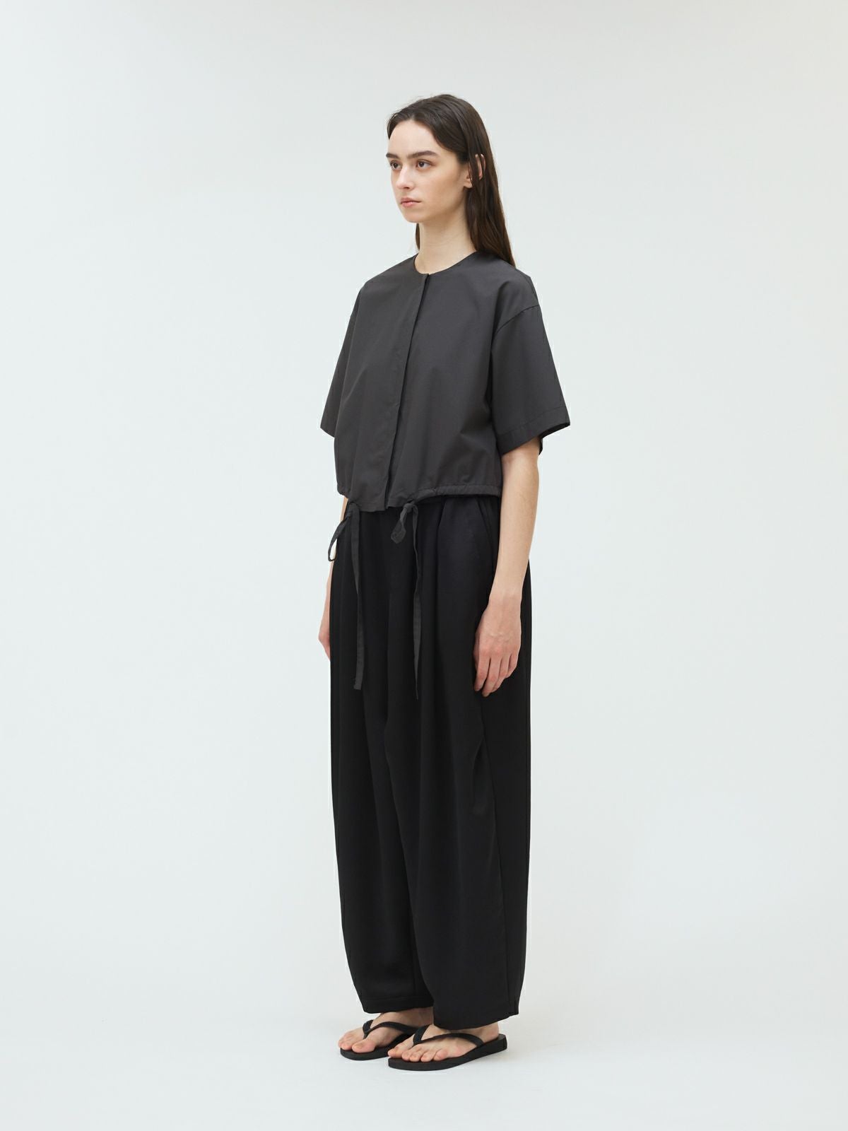 mizuiro ind サテンワイドカーゴパンツ｜ MARcourt ONLINE STORE