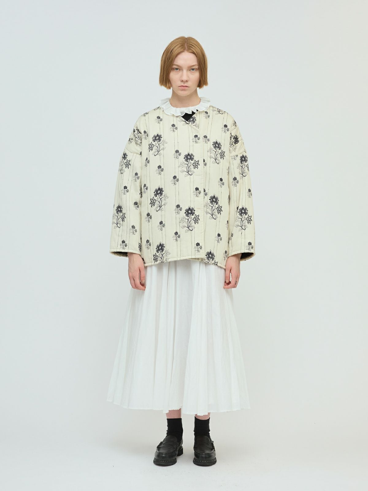 mizuiro ind フリルカラープルオーバーシャツ｜ MARcourt ONLINE STORE