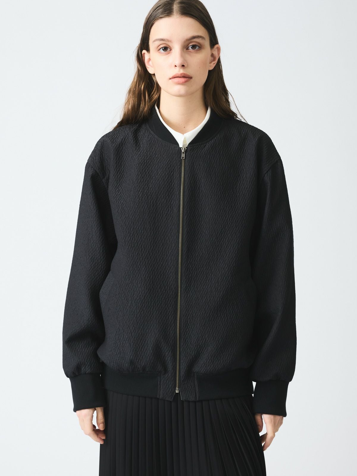 mizuiro ind ジャカードジップブルゾン｜ MARcourt ONLINE STORE