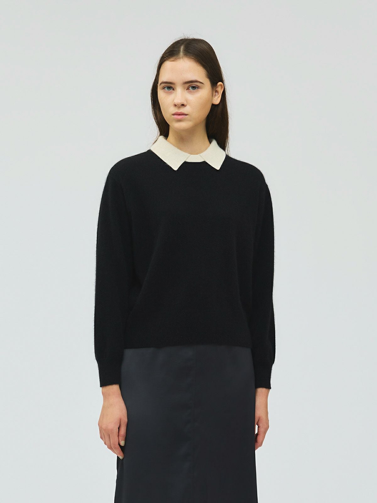 mizuiro ind ハイゲージ襟付きプルオーバー｜ MARcourt ONLINE STORE