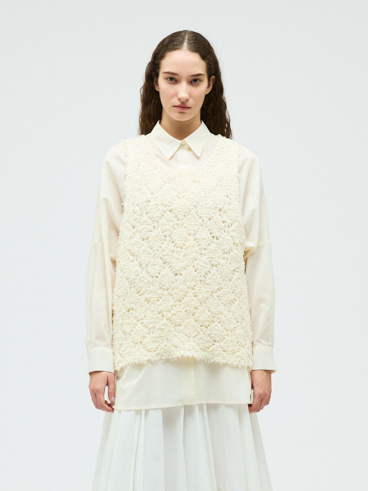 mizuiro ind ディープVネックベスト｜ MARcourt ONLINE STORE