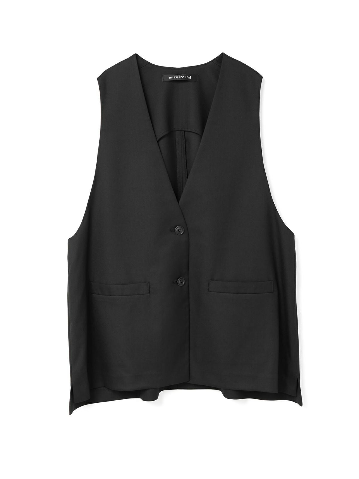 mizuiro ind ディープVネックワイドベスト｜ MARcourt ONLINE STORE