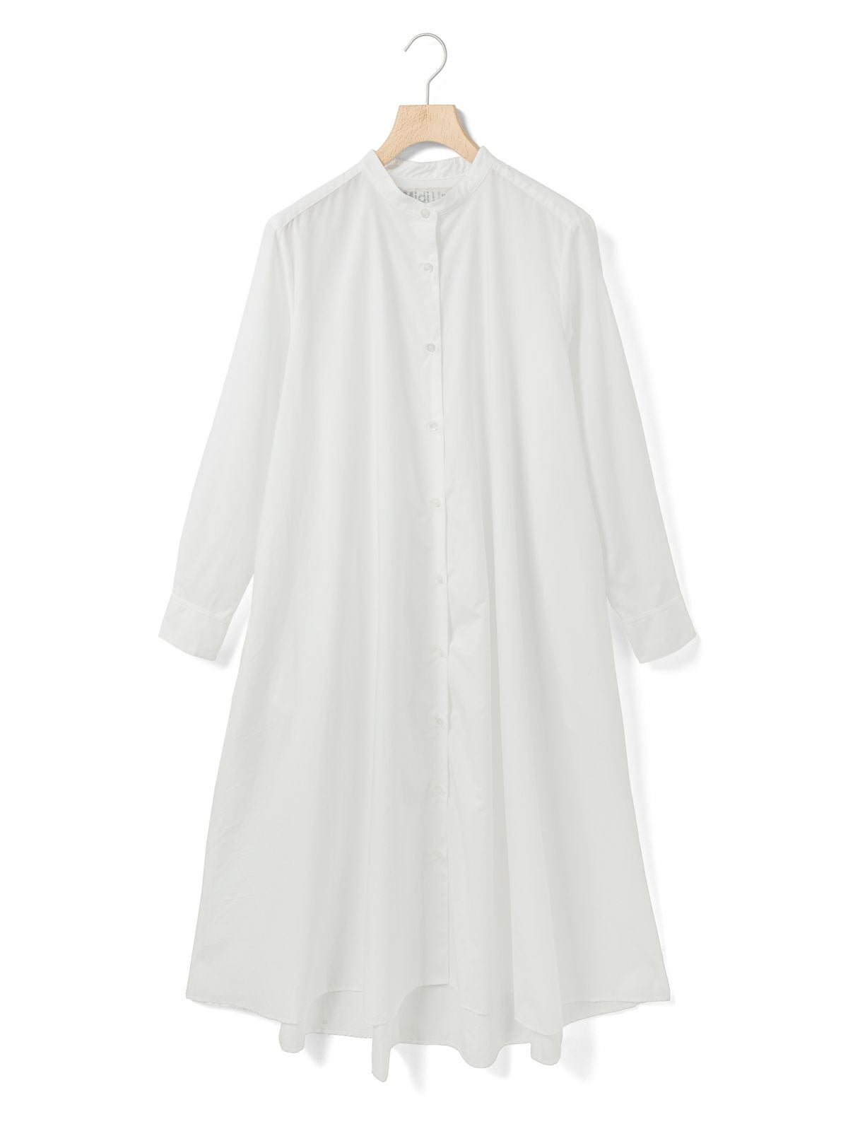 MidiUmi Aラインバンドカラーシャツワンピース｜ MARcourt ONLINE