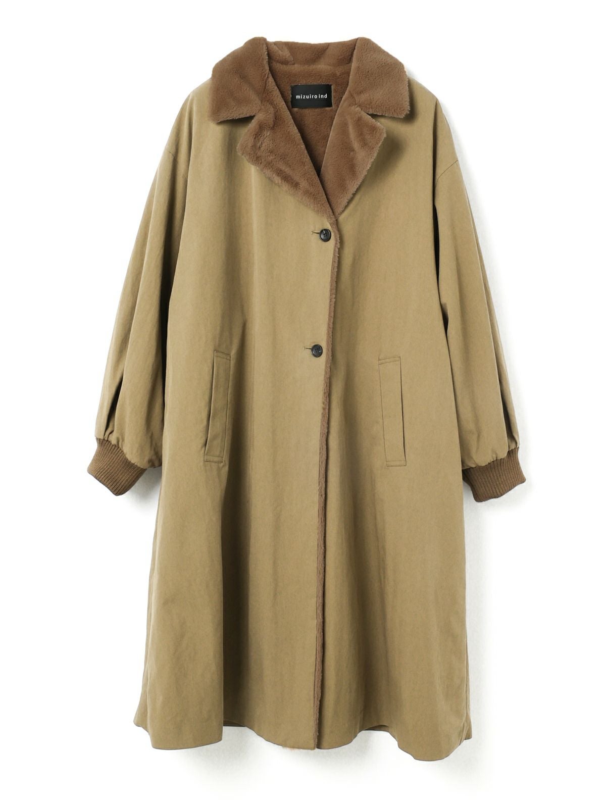 mizuiro ind バックボアコート｜ MARcourt ONLINE STORE - マーコート
