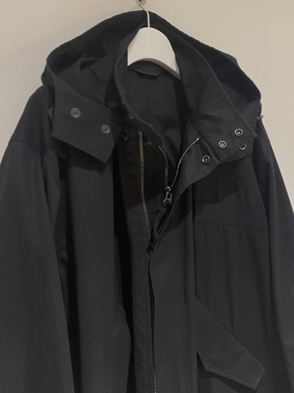 ESSAY（エッセイ） モッズコート ブラック - margin