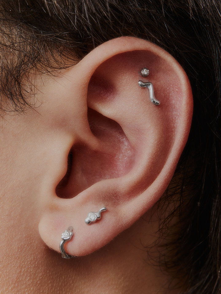 Liquid Piercing Stud | Maria Black