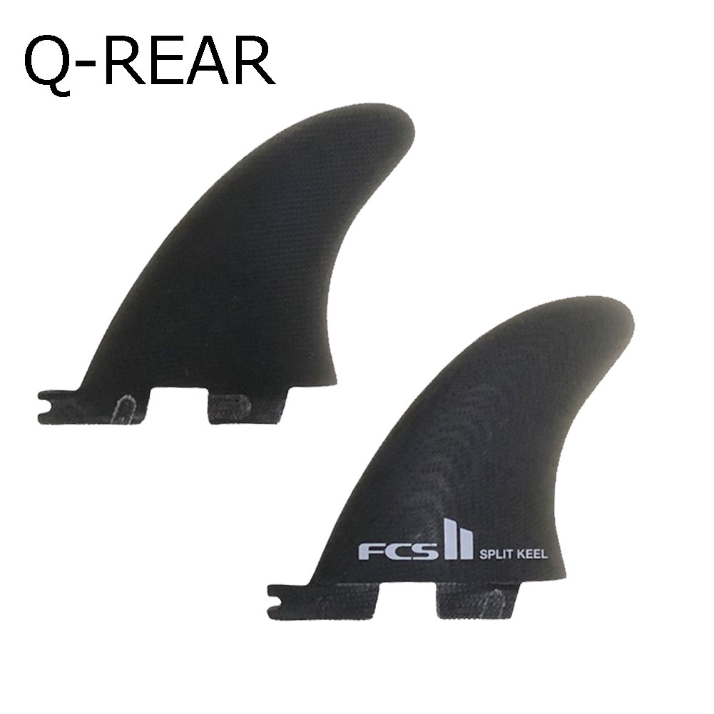 ショートボード用 エフシーエスツー スプリット キール クワッド