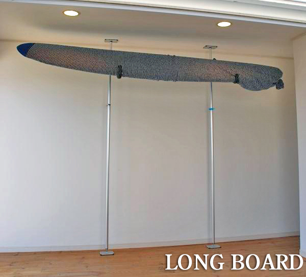 アルミポール・ツッパリ君ロング用セット( 可動アーム )/サーフボード