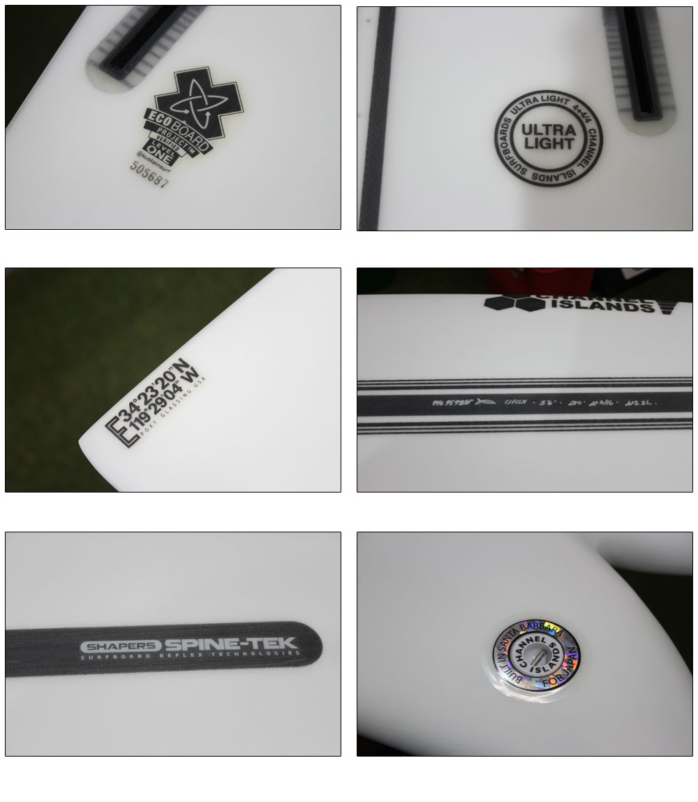 ショートボード アルメリック サーフボード CI フィッシュ 5'6