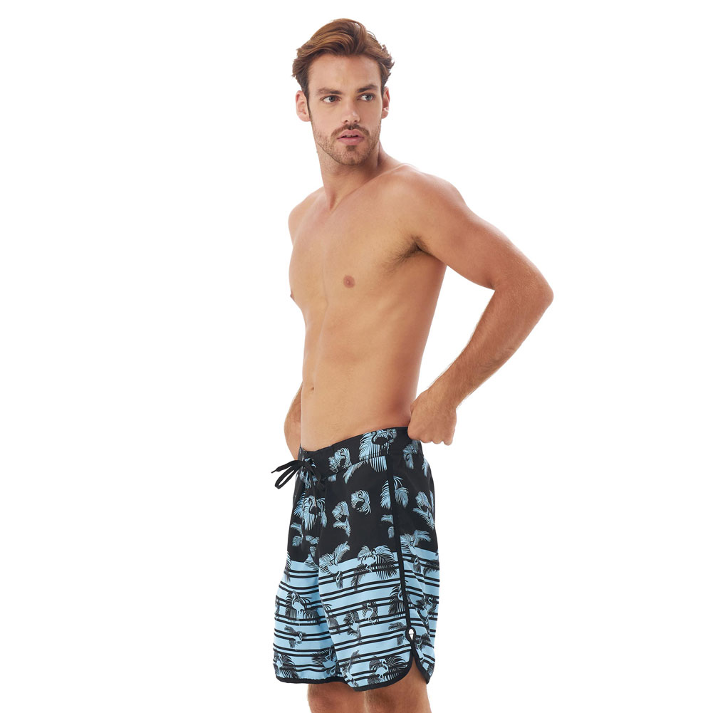 69slam サーフパンツ ボードショーツ メンズ ミディアム丈 FLAMINGO